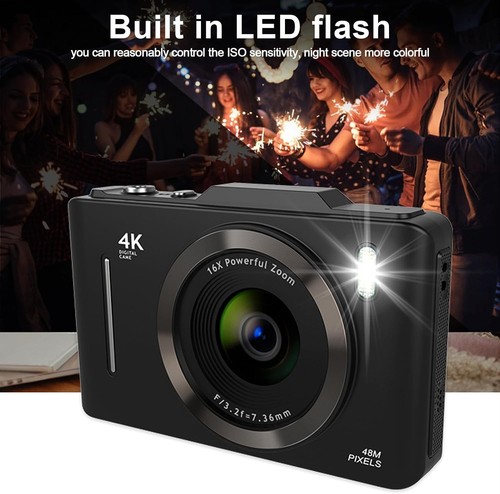 Digital camera 48mp video - 4k,