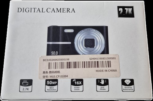 Fotocamera digitale m03 - digitale, hd